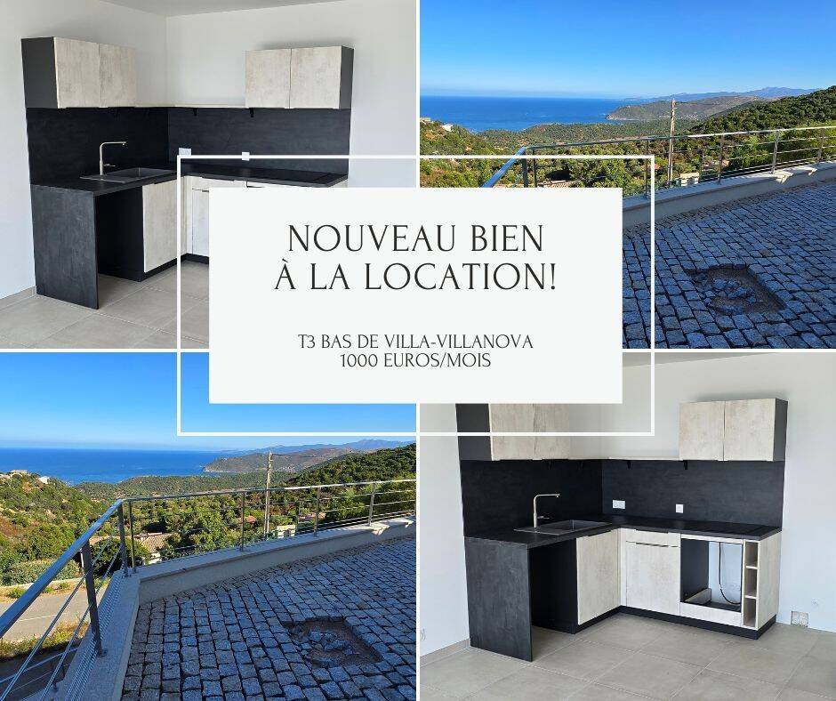 Maison à louer, 61m², AJACCIO