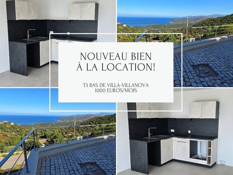 Maison à louer, 61m², AJACCIO