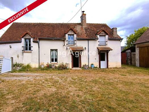 Maison à vendre 154 300 € 4 pièces 2 chambres 110 m² 1 485 m² de terrain Châtillon-sur-Cher 41130