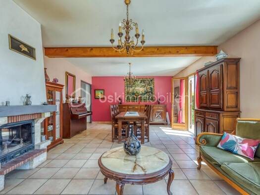 Maison de plain-pied à vendre 343 000 € 5 pièces 3 chambres 124 m² 590 m² de terrain Prunières 38350
