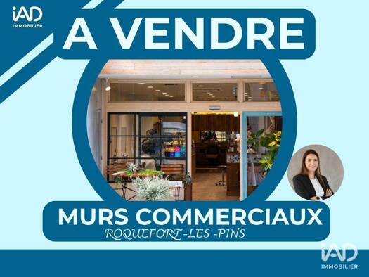 Local commercial à vendre 650 000 € 134 m² de surface de vente Sud Roquefort-les-Pins 06330