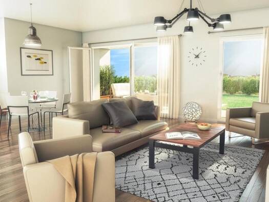 Maison à vendre - neuf 384 800 € 4 pièces 3 chambres 81 m² Puiseux-en-France 95380