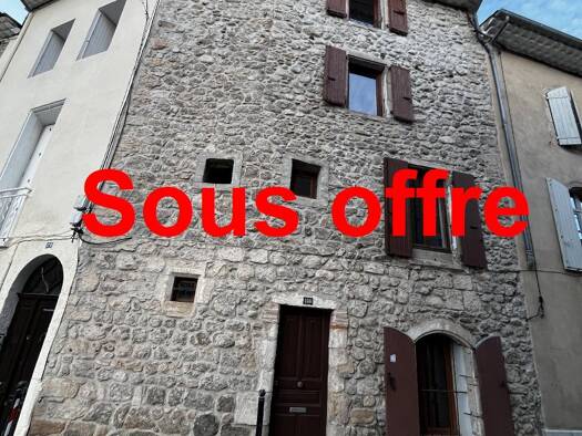 Maison à vendre 80 000 € 5 pièces 2 chambres 92 m² Lasalle 30460