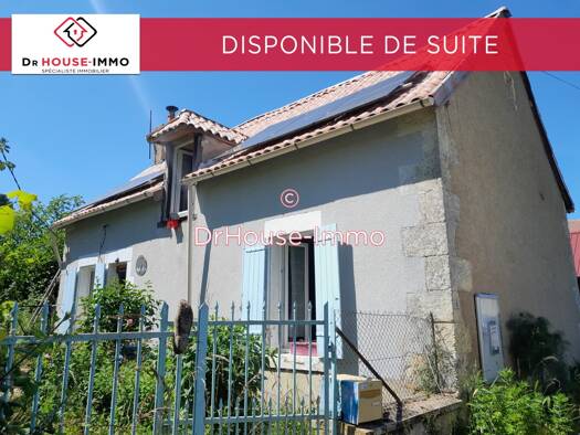 Maison à vendre 66 000 € 2 pièces 1 chambre 95 m² 2 748 m² de terrain Saint Pierre de Maille 86260