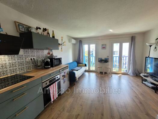 Appartement à vendre 129 000 € 2 pièces 1 chambre 32 m² Étage 1/2 Village Sud Canet-en-Roussillon 66140