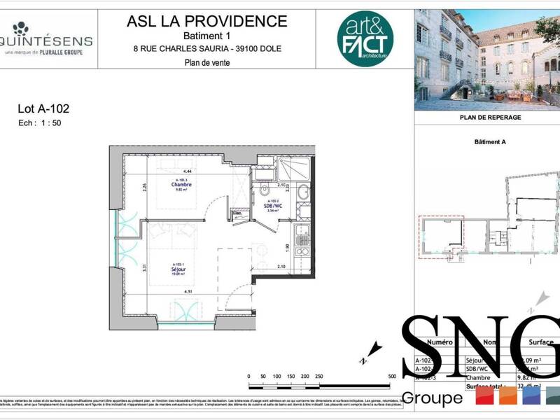 Maison à louer, 31m², DOLE