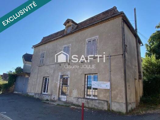 Maison à vendre 58 000 € 3 pièces 2 chambres 100 m² 970 m² de terrain Causse-et-Diège 12700