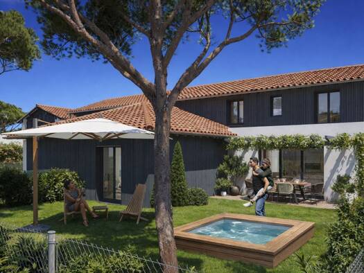 Villa à vendre - neuf 329 000 € 4 pièces 3 chambres 86 m² dès le 30/10/2027 Sanguinet 40460