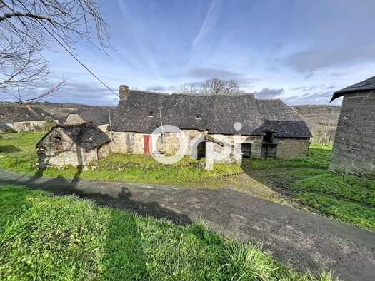 Maison à vendre 45 000 € 2 pièces 1 chambre 150 m² 600 m² de terrain Noailles 19600