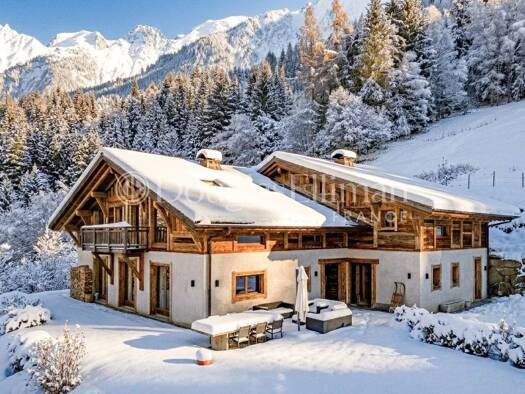 Chalet à vendre 4 800 000 € 6 pièces 5 chambres 461 m² 19 200 m² de terrain Les Houches 74310