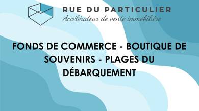 Boutique avec bail commercial 70 m² de surface de vente Asnelles 14960