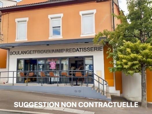 Boulangerie / Pâtisserie à vendre Fonds de commerce 230 000 € 300 m² de surface de vente Périphérique Bourbon-Lancy 71140