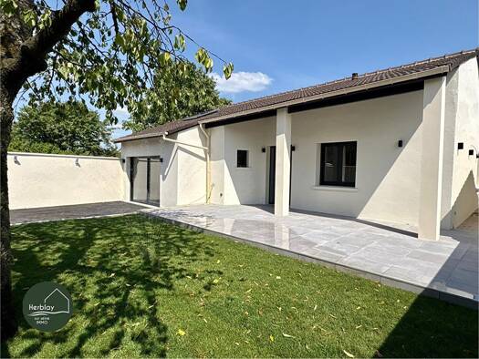 Maison à vendre 384 000 € 4 pièces 3 chambres 98 m² 322 m² de terrain Les Courlains-Les Cailloux Gris Herblay-sur-Seine 95220