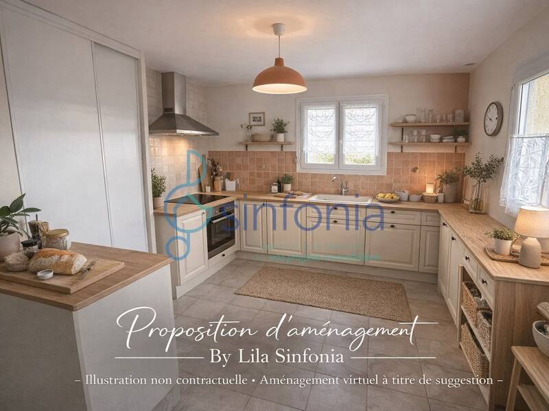 Maison à vendre, 99m², GALLARGUES LE MONTUEUX