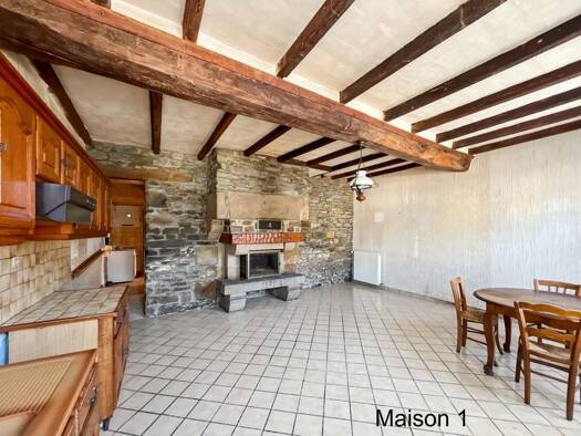 Maison à vendre 114 500 € 6 pièces 5 chambres 120 m² 967 m² de terrain Cuves 50670