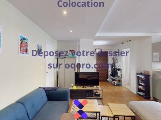 Colocation à louer 559 € 5 pièces 4 chambres 80 m² 5ème étage La Joliette Marseille 2ème arrondissement 13002