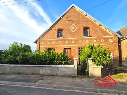 Maison de plain-pied à vendre 50 000 € 4 pièces 1 chambre 100 m² 933 m² de terrain Clary 59225