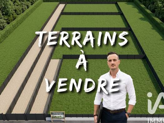Terrain constructible viabilisé à vendre 283 500 € 1 086 m² de terrain Pomponne 77400
