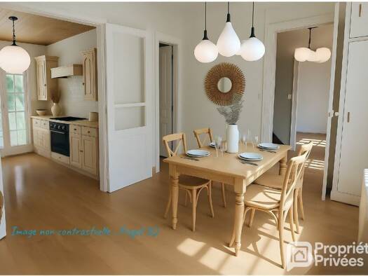 Maison à vendre 197 900 € 8 pièces 5 chambres 183 m² 600 m² de terrain Boissy-lès-Perche 28340