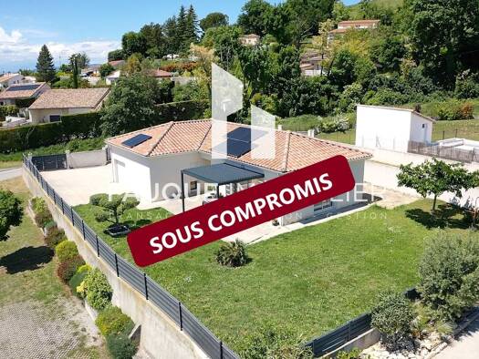 Maison à vendre 374 000 € 5 pièces 3 chambres 98 m² 750 m² de terrain Montmeyran 26120