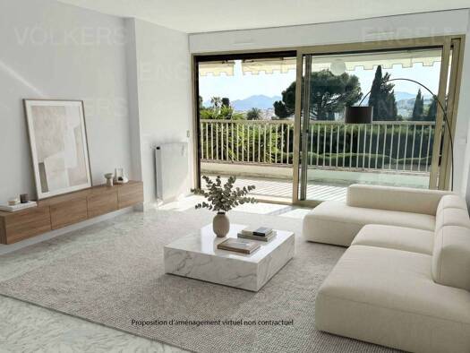 Appartement à vendre 498 000 € 2 pièces 1 chambre 68 m² 1er étage Carnot Cannes 06400