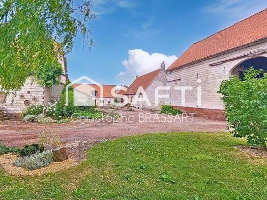 Maison à vendre 400 000 € 7 pièces 4 chambres 208 m² 14 800 m² de terrain Tilloy-lès-Hermaville 62690