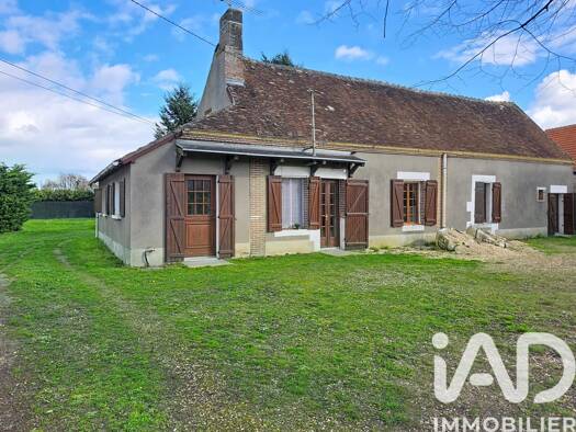 Maison de plain-pied à vendre 250 000 € 5 pièces 3 chambres 110 m² 40 000 m² de terrain Coullons 45720