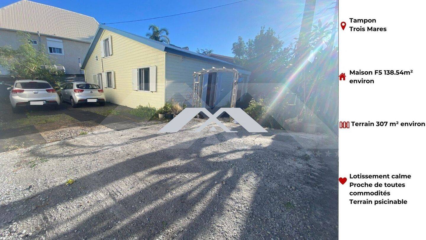 Maison à vendre, 140m², LE TAMPON