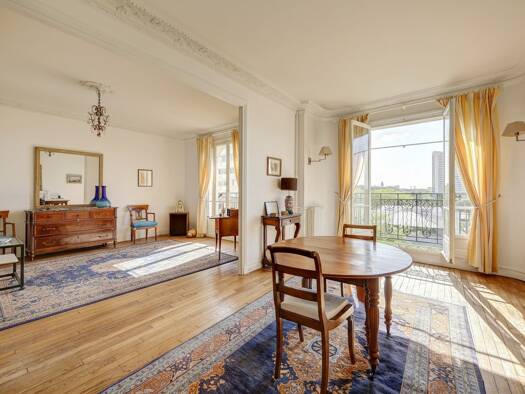 Appartement à vendre 1 145 000 € 4 pièces 2 chambres 108 m² Étage 5/7 Auteuil Nord Paris 16ème arrondissement 75016