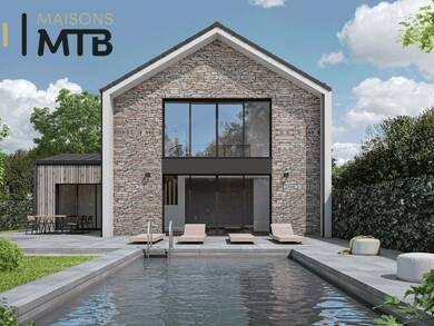 Terrain avec maison neuve à vendre 498 000 € 1 chambre 117 m² 390 m² de terrain Baden 56870