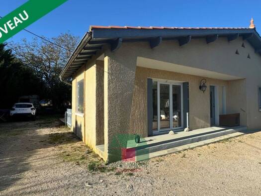 Maison de plain-pied à vendre 292 500 € 5 pièces 4 chambres 117 m² 1 470 m² de terrain Menville 31530