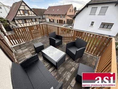 Maison à vendre 265 000 € 4 pièces 3 chambres 110 m² 73 m² de terrain Oberschaeffolsheim 67203