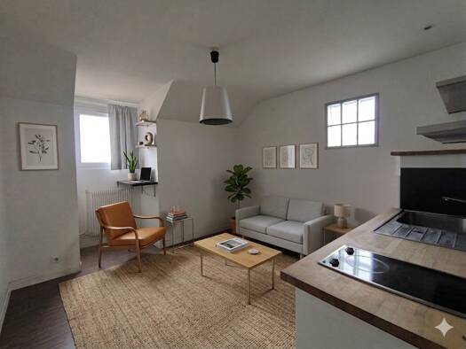 Appartement à louer 545 € 1 pièce 1 chambre 21,4 m² Étage 8/8 Guist'hau Nantes 44000
