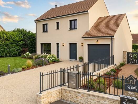 Terrain avec maison neuve à vendre 326 300 € 6 pièces 5 chambres 103,5 m² 260 m² de terrain Centre Ville Tremblay-en-France 93290