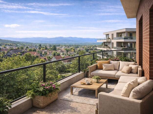 Appartement à vendre - neuf 219 000 € 3 pièces 2 chambres 65 m² dès le 30/06/2028 Clausenhof-Les Pins-Musau Haguenau 67500