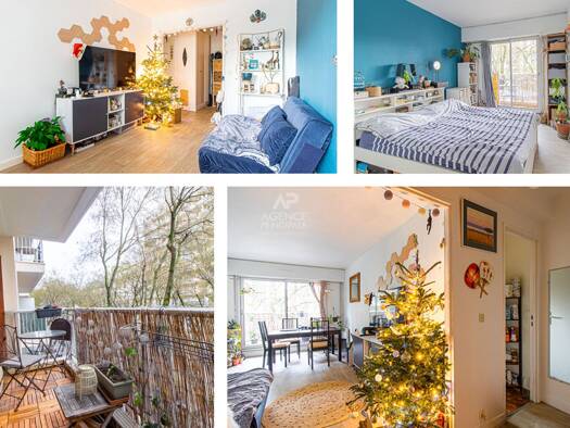 Appartement à vendre 358 000 € 2 pièces 1 chambre 43 m² Étage 3/10 Danube-Porte des Lilas Paris 19ème arrondissement 75019