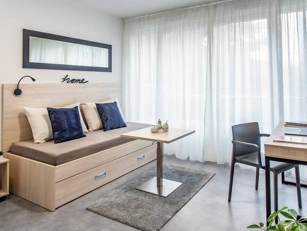 Appartement à louer 466 € 1 pièce 18 m² Lambézellec Brest 29200