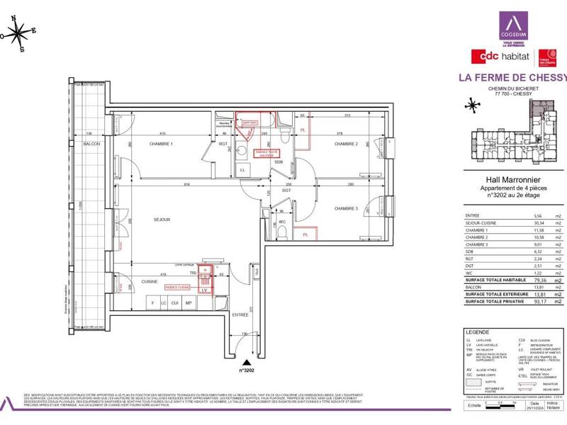 Maison à louer, 79m², CHESSY