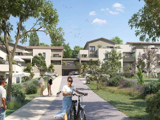 Appartement à vendre - neuf 202 700 € 3 pièces 2 chambres 71,5 m² dès le 30/06/2028 Salaise-sur-Sanne 38150