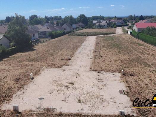 Terrain à vendre 54 709 € 596 m² de terrain Seurre 21250