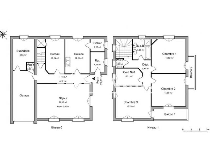 Maison à louer, 139m², PAU
