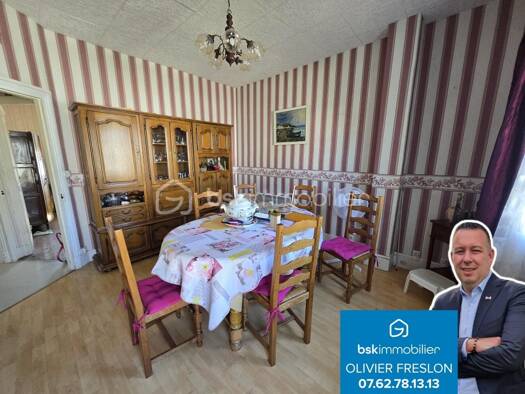 Maison de ville à vendre 59 000 € 3 pièces 1 chambre 54 m² 219 m² de terrain Ouest Imphy 58160