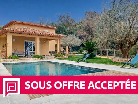 Villa à vendre 750 000 € 5 pièces 4 chambres 150 m² 1 000 m² de terrain Spéracèdes 06530