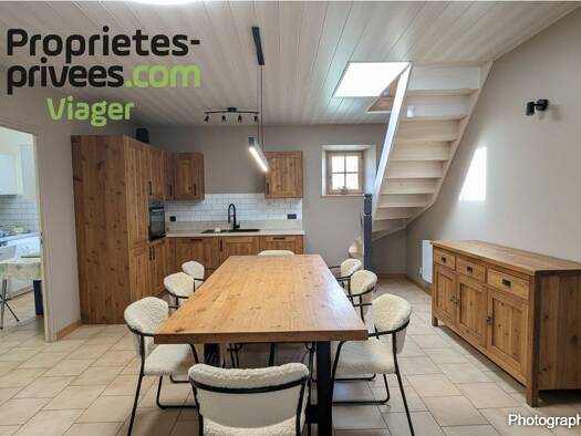 Maison en viager occupé Bouquet 27 350 € 3 pièces 1 chambre 111 m² La Celle-Saint-Avant 37160