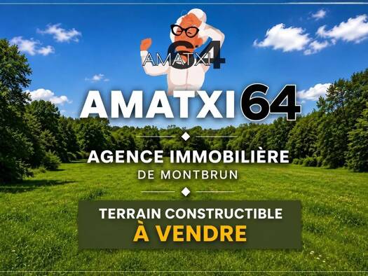 Terrain constructible à vendre 195 000 € 409 m² de terrain Arcangues 64200