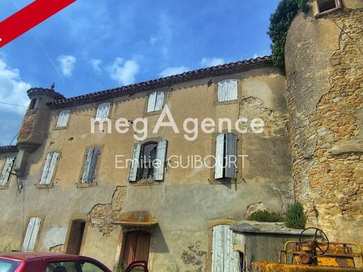 Maison à vendre 125 000 € 5 pièces 3 chambres 140 m² 65 206 m² de terrain Lasbordes 11400