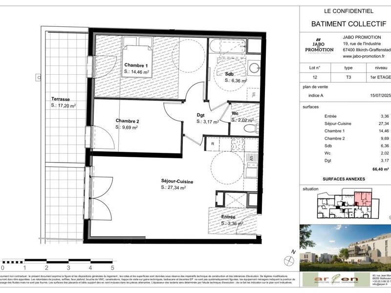 Maison à louer, 66m², STRASBOURG