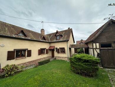 Maison à vendre 210 000 € 6 pièces 4 chambres 122 m² 300 m² de terrain Breilly 80470