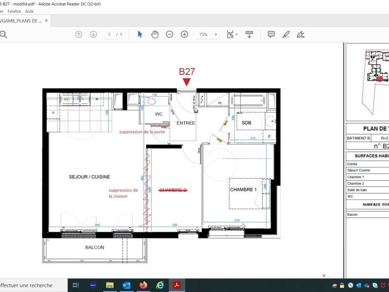 Maison à louer, 62m², VERNEUIL SUR SEINE