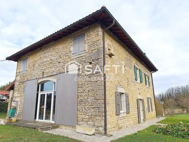 Demeure à vendre 384 000 € 8 pièces 6 chambres 250 m² 11 038 m² de terrain Coligny 01270